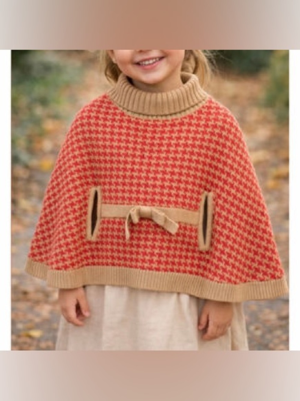 NWOT! Janie & Jack girls poncho!